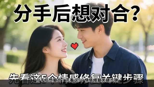 分手后想复合？先看这5个情感修复关键步骤(图2)