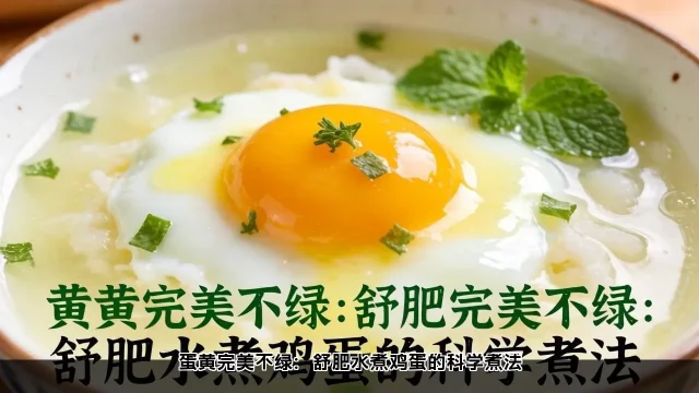 蛋黄完美不绿：舒肥水煮鸡蛋的科学煮法(图1)
