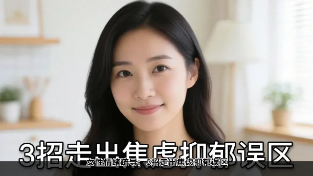 女性情绪管理：避开90%误区，5大疏导技巧(图1)