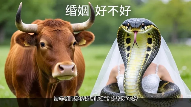 属牛与属蛇婚姻配对：分析优缺点与相配度(图1)