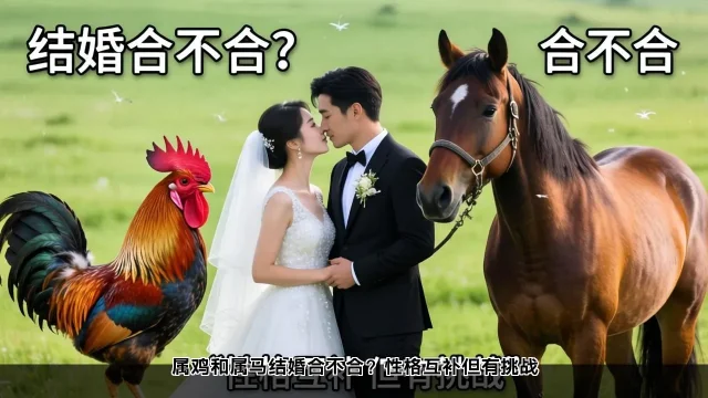 属鸡与属马婚姻配对：性格差异与相处之道(图1)