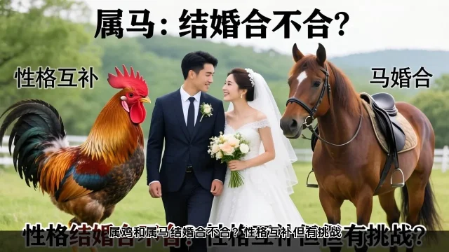 属鸡与属马婚姻配对：性格差异与相处之道(图2)