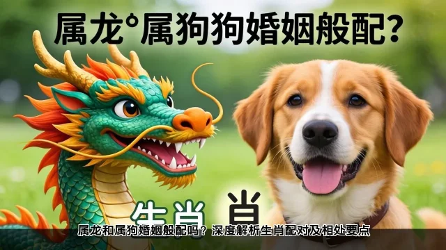 属龙狗婚姻配对：性格互补与相处之道(图1)