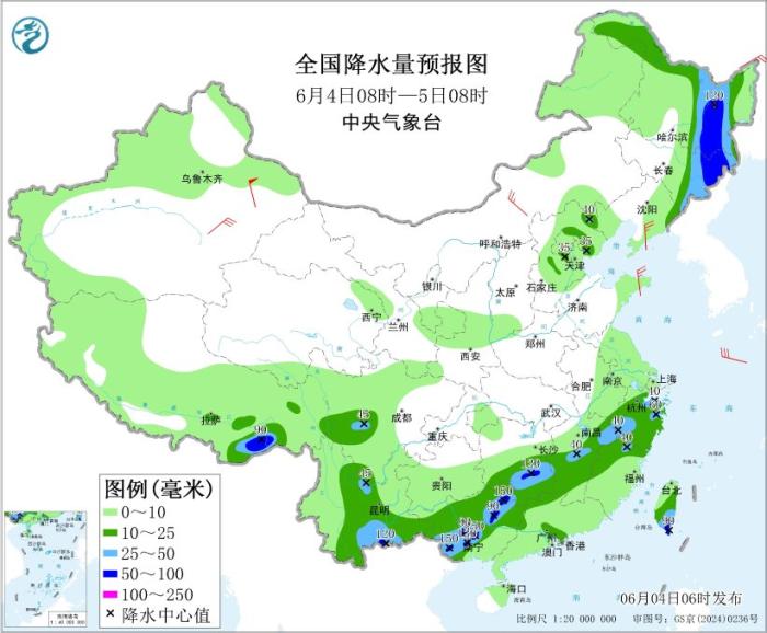 京津冀等地今明有强降雨和冰雹，注意防范城市内涝(图3)