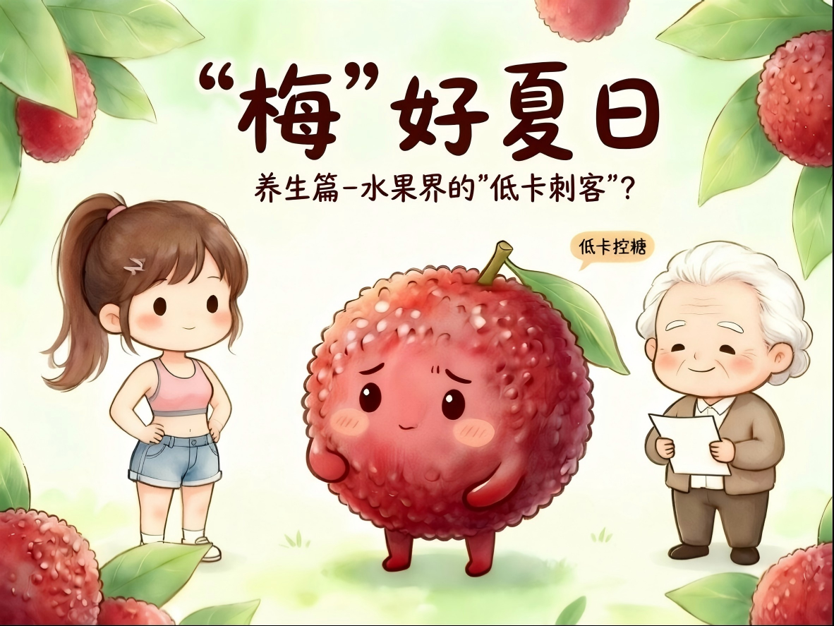 夏天减肥或控糖怕糖分高？试试水果界清流杨梅(图1)