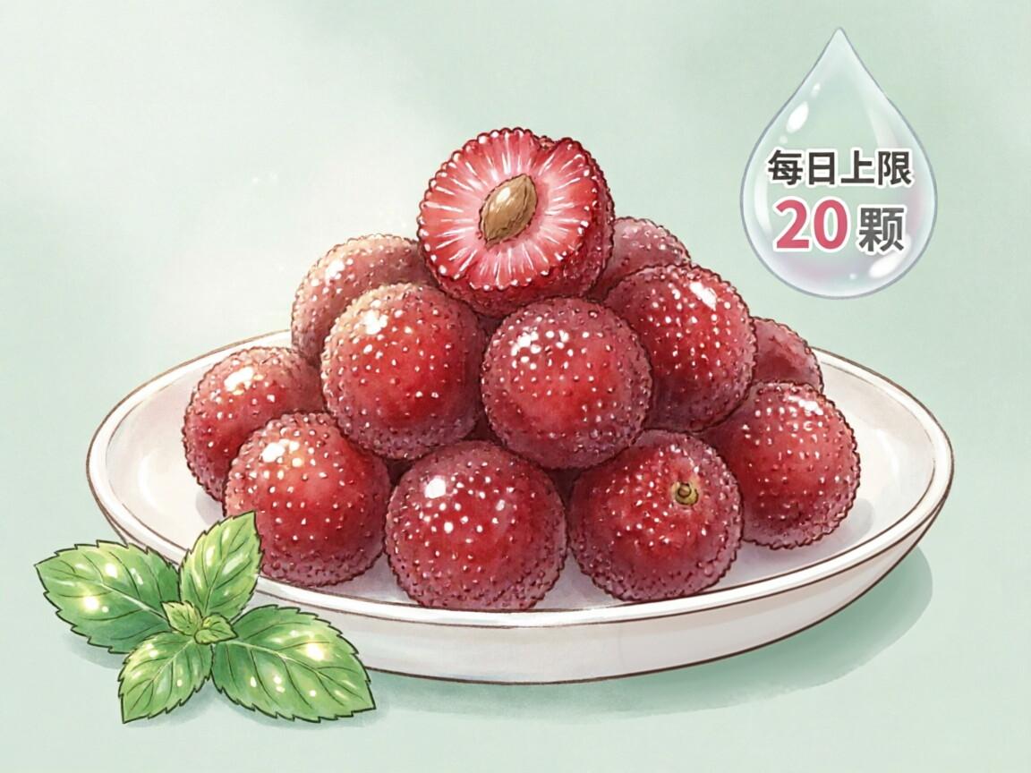 夏天减肥或控糖怕糖分高？试试水果界清流杨梅(图5)