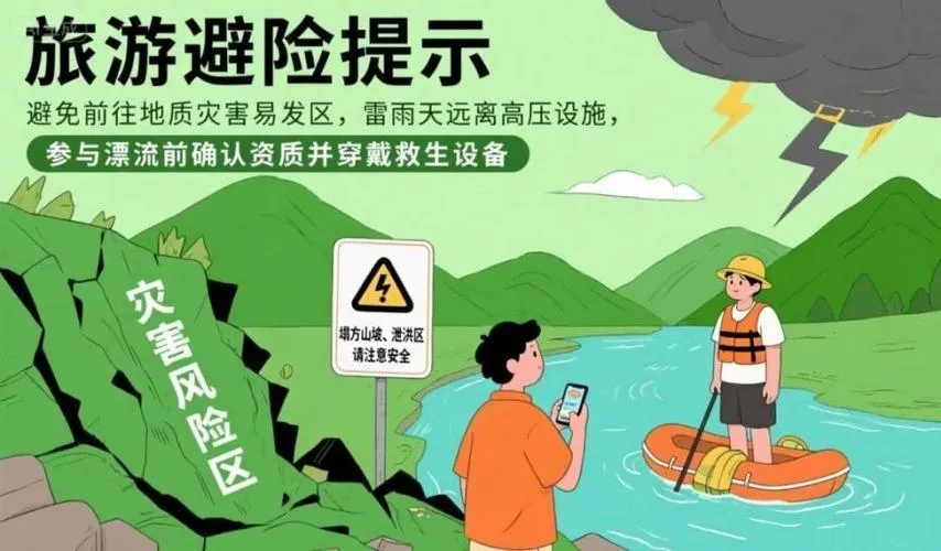 端午暑期出游注意！汛期安全提醒，这些地方别去