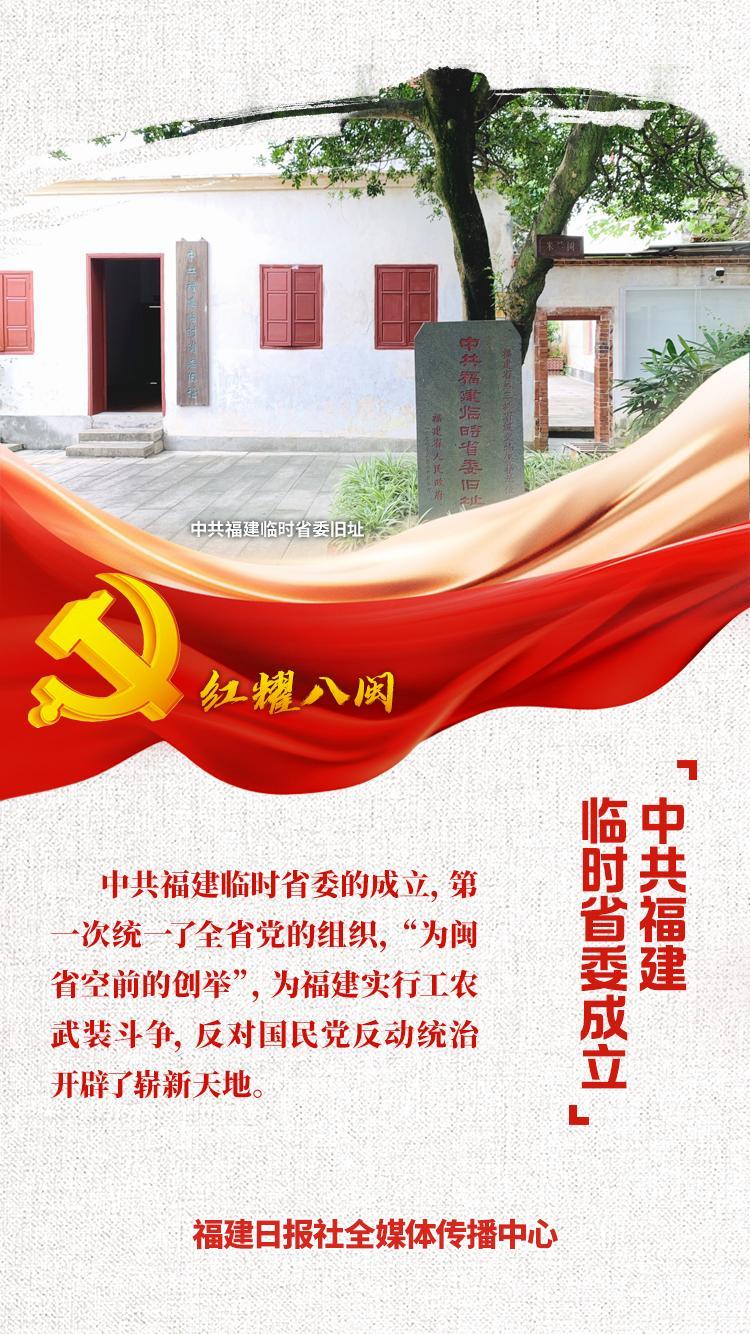 1927年福建党组织恢复：红耀八闽系列海报解读(图1)