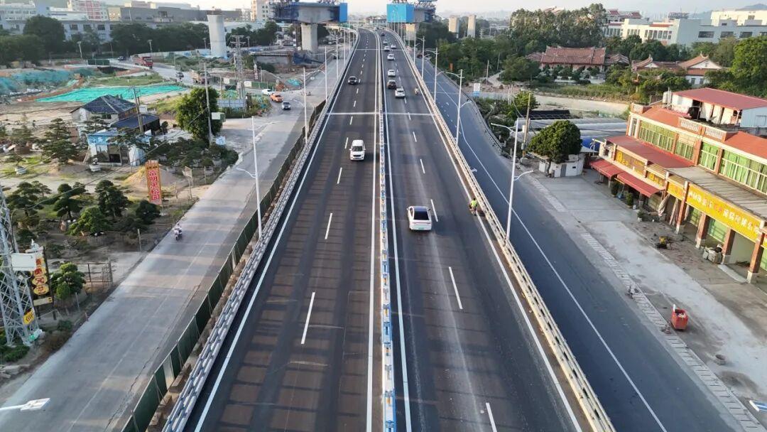 福建交通大贯通！漳州田墘高架桥全线通车，南平国道新进展(图2)