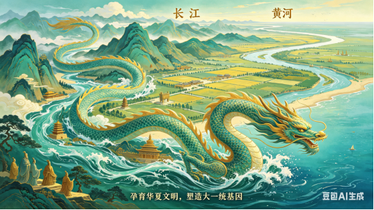 长江黄河决定中国必须大一统，完整版图才能守护母亲河(图1)