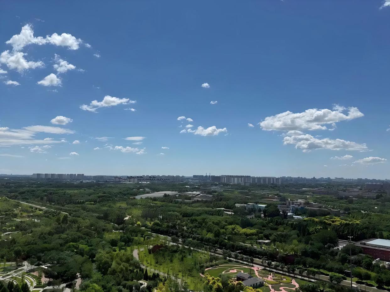 北京晚霞连现7天，最佳观赏时间今晚19:15起(图1)