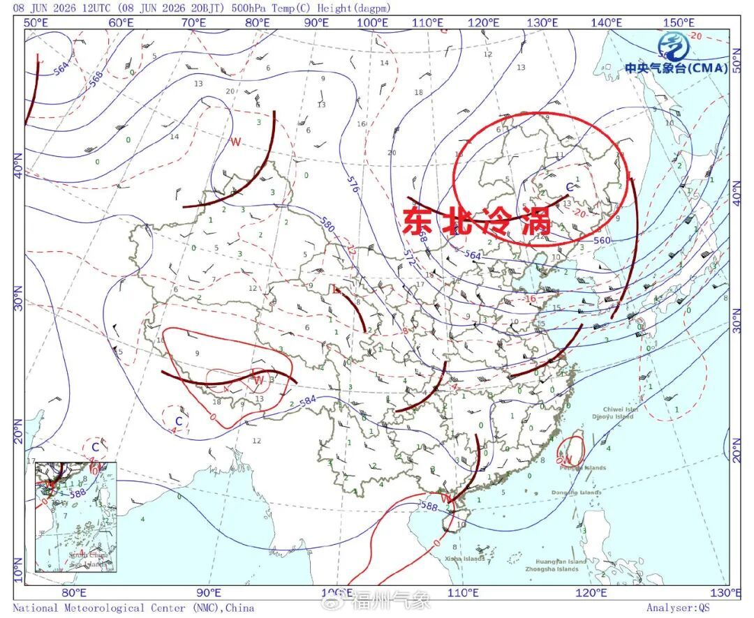 高考遇冷空气！福州等地猛降5-6度，体感凉快不少(图4)