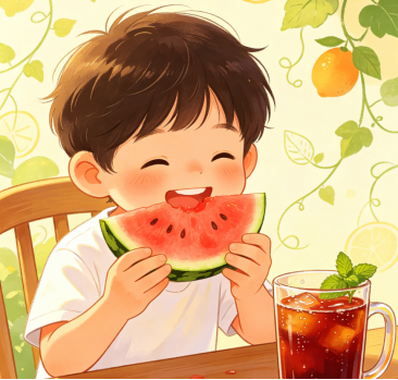 夏天孩子能吃西瓜冰棍吗？医生：放心吃，注意这几点(图1)