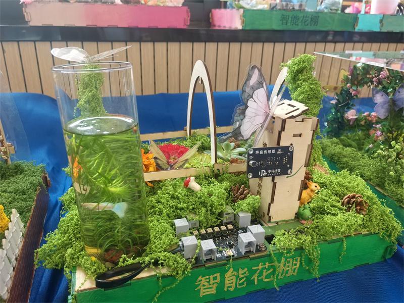 福州这所小学试点人工智能课，孩子造出会睡觉的智能花房(图3)