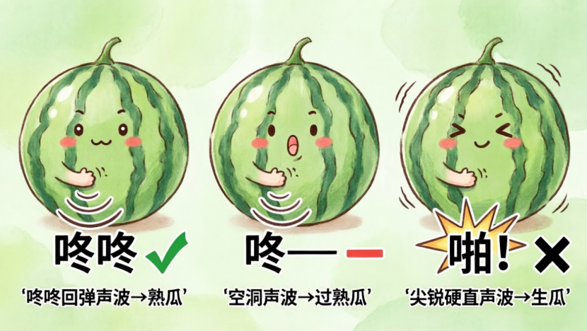 挑西瓜不再靠运气！老瓜农教你3招，次次买到甜沙瓤(图4)