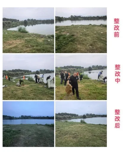 福建水源地垃圾清理后大变样，现场已设监控和专人巡查