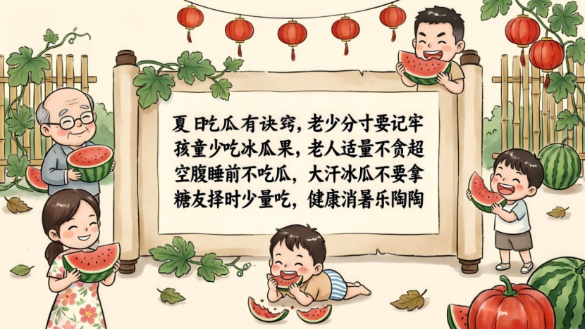夏天吃西瓜有禁忌！这样吃才不伤胃，全家适用(图4)