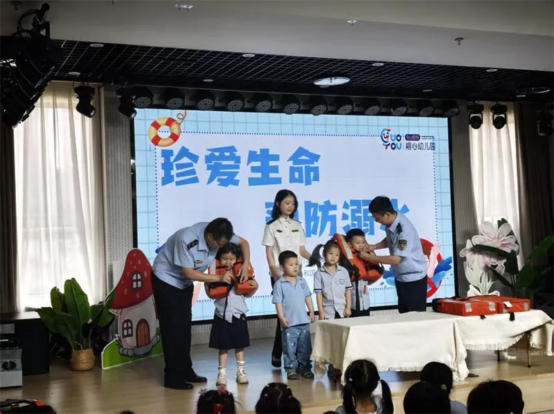 福州幼儿园水上安全课 防溺水教育从娃娃抓起