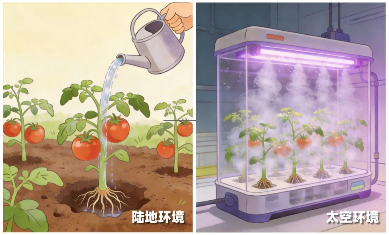太空种番茄没重力水咋流？中国空间站种菜秘诀揭秘(图1)