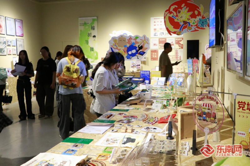 福建艺术学院毕业展：118件作品展现非遗与乡村振兴(图3)