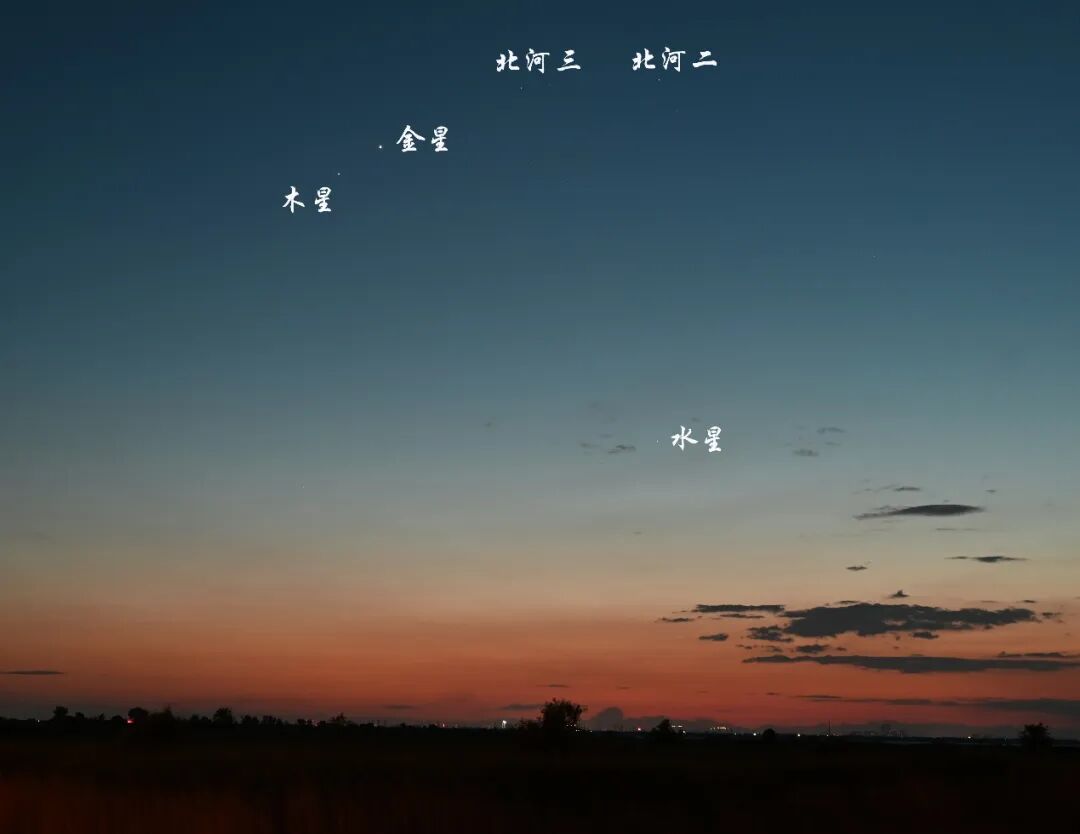 2026水星东大距观测指南，日落后西方低空可见(图1)