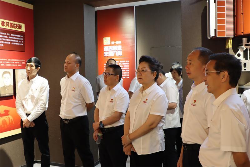 福建师大附中赴古田开展政绩观学习教育 沉浸式现场教学(图3) 福建师大附中赴古田开展政绩观学习教育 沉浸式现场教学(图3)