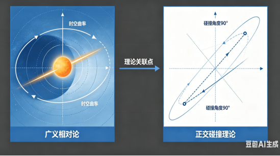 爱因斯坦毕生追求的统一场论，正交碰撞理论给出全新解读(图2)