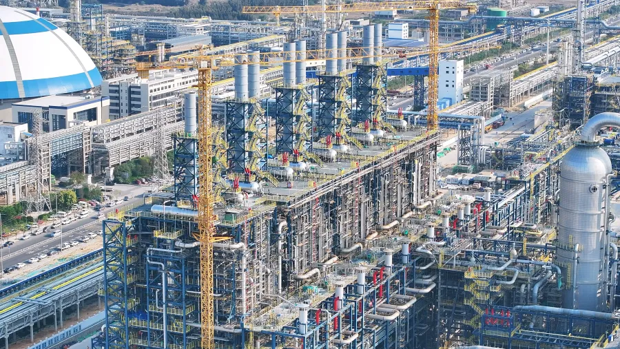 福建古雷乙烯项目迎来关键节点:2026年中沙合作旗舰装置启动联动试车(图3) 福建古雷乙烯项目迎来关键节点:2026年中沙合作旗舰装置启动联动试车(图3)