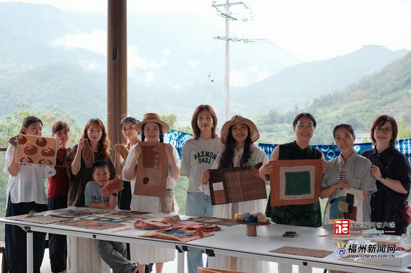 福州永泰白杜村食染同源展，非遗技艺+乡村文旅新体验(图1)