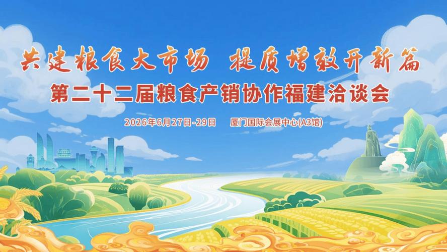 第二十二届福建粮食洽谈会即将开幕，展区规模超1.1万平方米(图2)