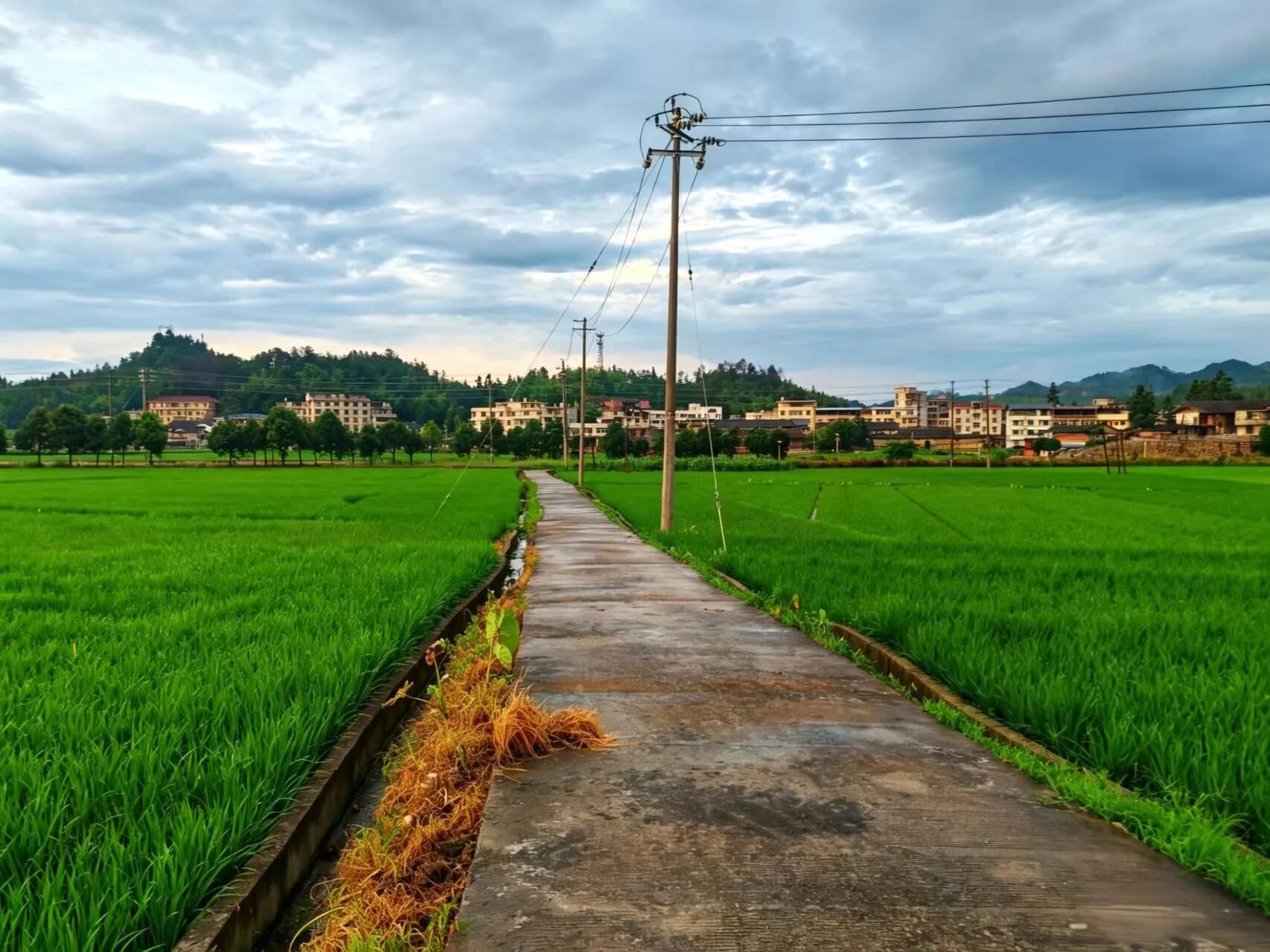雨后永泰同安镇，山青霞染，田园风光治愈人心(图7)