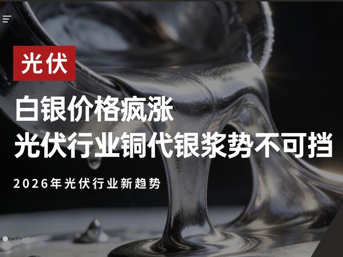 银价暴跌暴涨，光伏企业如何应对白银原料风险？(图1)