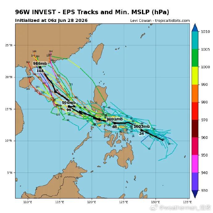 福州高温38℃+雷雨突袭，新台风或成今年首个登陆华南(图2)