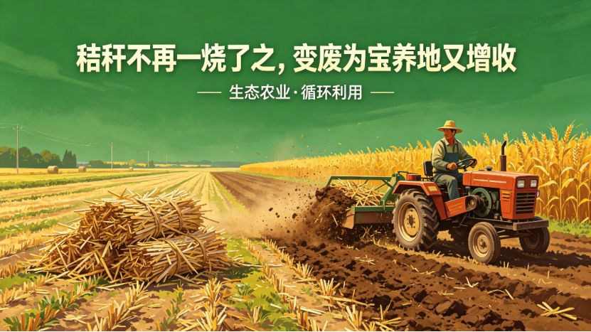 三夏新变化:秸秆变废为宝,智能农机省心又增收(图2) 三夏新变化:秸秆变废为宝,智能农机省心又增收(图2)