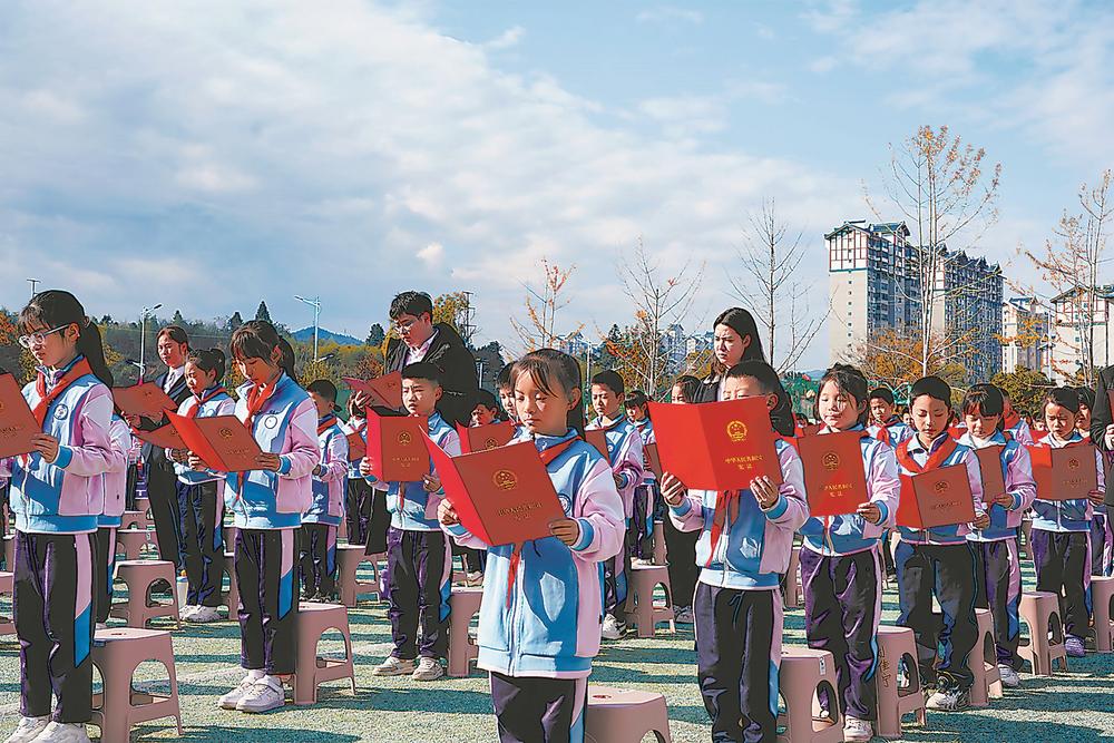 福建蒲公英普法志愿者进校园景区，让法律知识走进百姓生活(图3)
