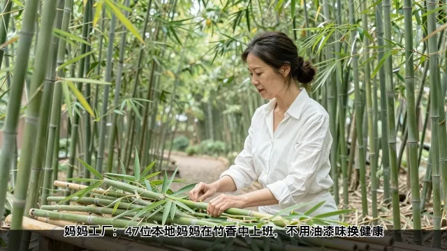 妈妈工厂:47位本地妈妈在竹香中上班,不用油漆味换健康 妈妈工厂:47位本地妈妈在竹香中上班,不用油漆味换健康(图2)