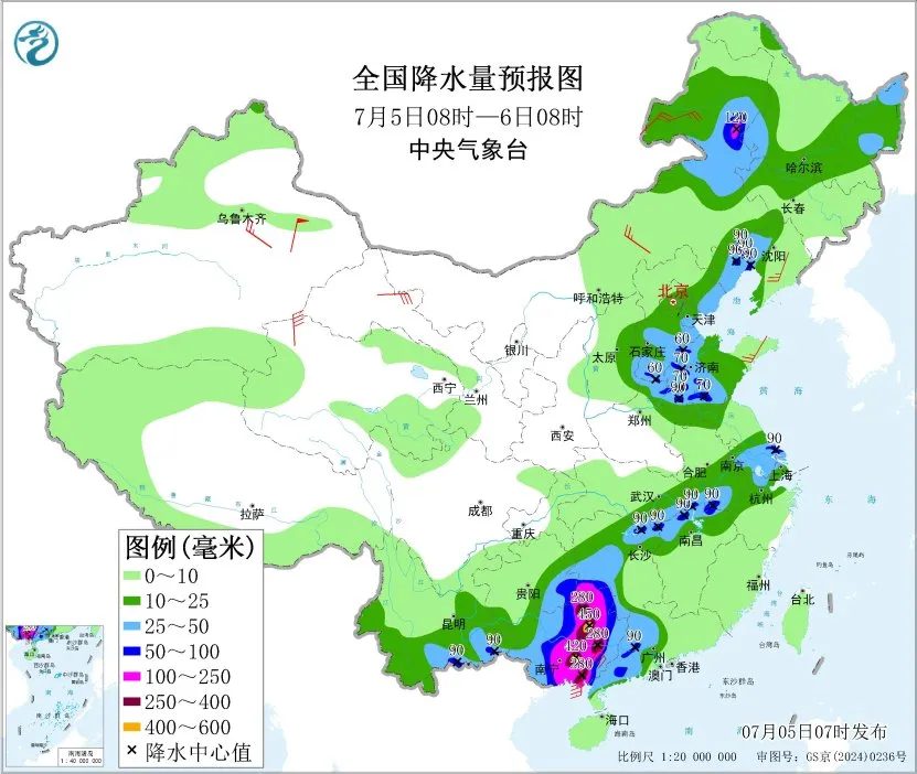 台风美莎克袭击华南,暴雨高温齐袭,多地需防山洪泥石流(图4) 台风美莎克袭击华南,暴雨高温齐袭,多地需防山洪泥石流(图4)