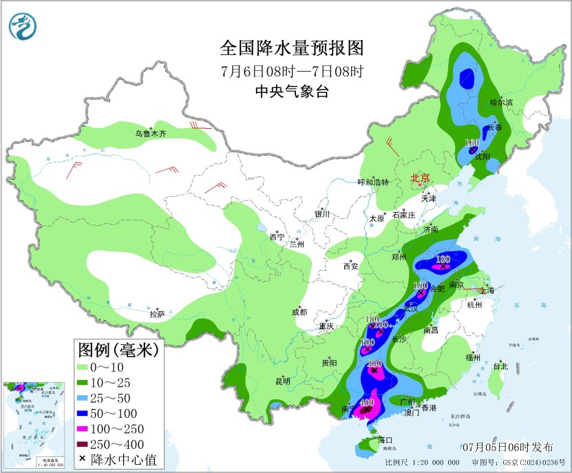 台风美莎克袭击华南，暴雨高温齐袭，多地需防山洪泥石流(图5)