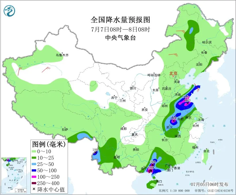 台风美莎克袭击华南,暴雨高温齐袭,多地需防山洪泥石流(图6) 台风美莎克袭击华南,暴雨高温齐袭,多地需防山洪泥石流(图6)