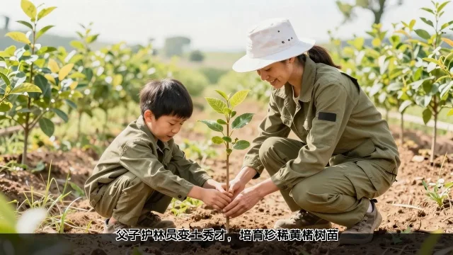 父子护林员变土秀才,培育珍稀黄楮树苗 父子护林员变土秀才,培育珍稀黄楮树苗(图1)