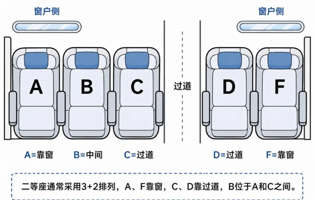 高铁二等座座位布局为啥这样排?这里藏着工程逻辑(图2) 高铁二等座座位布局为啥这样排?这里藏着工程逻辑(图2)