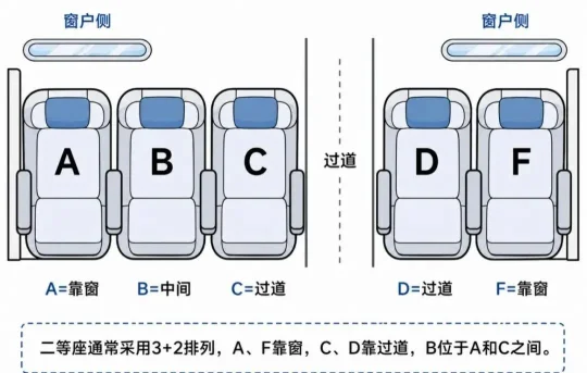 高铁二等座座位布局为啥这样排?这里藏着工程逻辑(图2) 高铁二等座座位布局为啥这样排?这里藏着工程逻辑(图2)