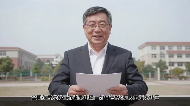 全国优秀党务工作者吴伟硕:如何管好4万人的超大社区 全国优秀党务工作者吴伟硕:如何管好4万人的超大社区(图1)