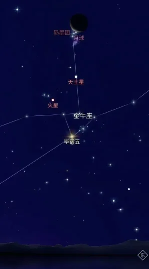 7月11日最大残月邂逅昴星团,早起看星月童话(图1) 7月11日最大残月邂逅昴星团,早起看星月童话(图1)