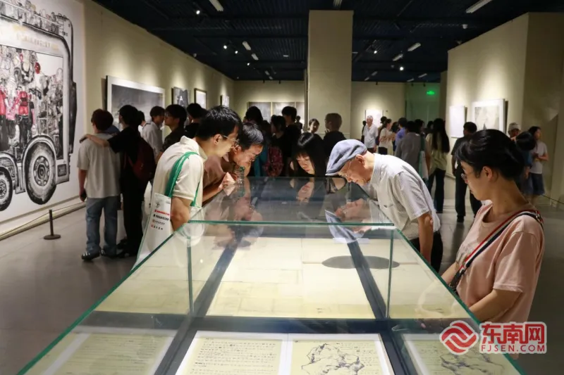天津美院百年国画课徒稿展亮相福州,艺术爱好者必看(图2) 百年国画课徒稿展亮相福州,艺术爱好者必看(图2)