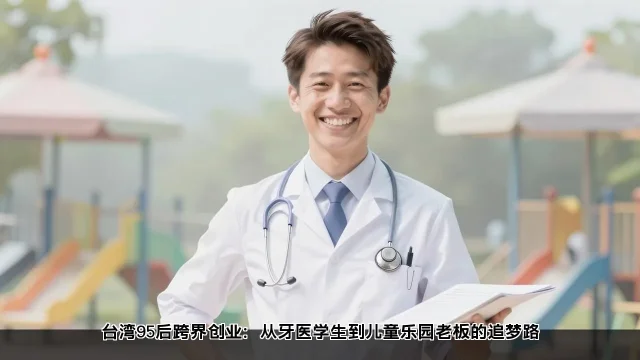台湾95后跨界创业:从牙医学生到儿童乐园老板的追梦路 台湾95后跨界创业:从牙医学生到儿童乐园老板的追梦路(图1)