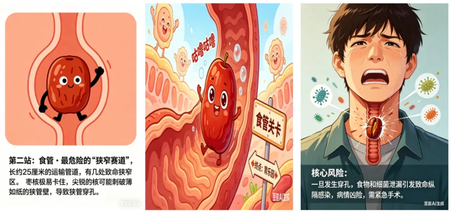 福州人注意!误吞红枣核真不是小事,这些消化道“险关”你得知道(图2) 福州人注意!误吞红枣核真不是小事,这些消化道“险关”你得知道(图2)