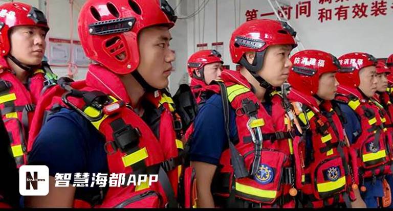 台风巴威逼近宁德，消防严阵以待备战防汛