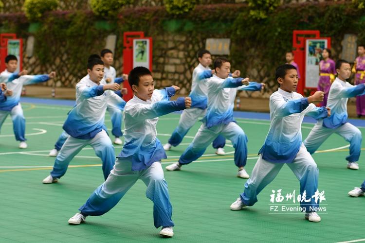 福州推出校园武术操 让孩子强身又传承文化