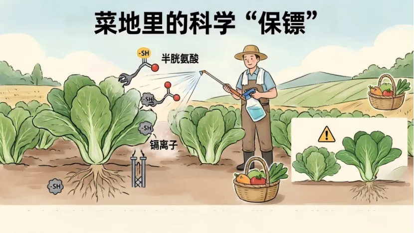 蔬菜降镉新方法 喷这种肥料既安全又增产(图1) 蔬菜降镉新方法 喷这种肥料既安全又增产(图1)